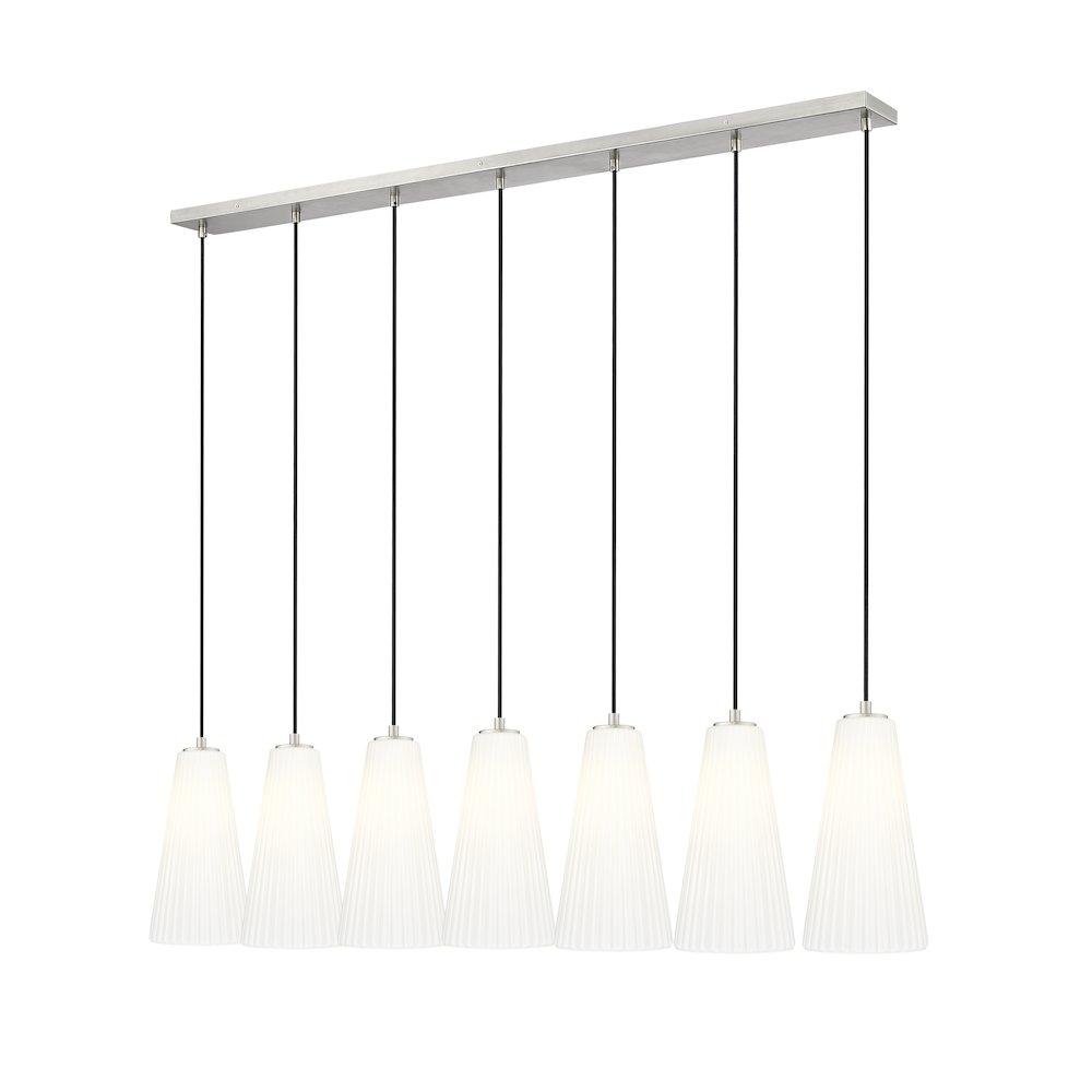Z-Lite 7 Light Linear Chandelier. Picture 1
