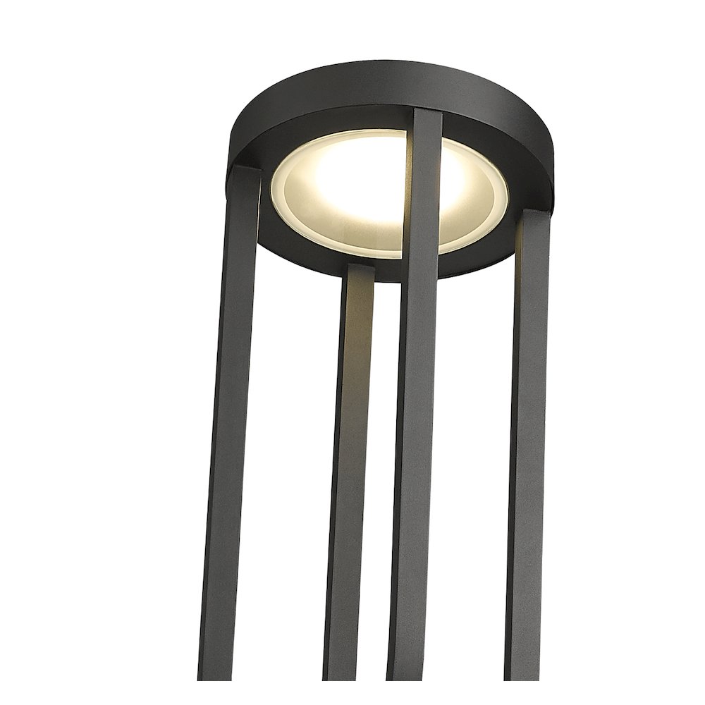 Z-Lite 1 Light Outdoor Post Mounted Fixture. Picture 4
