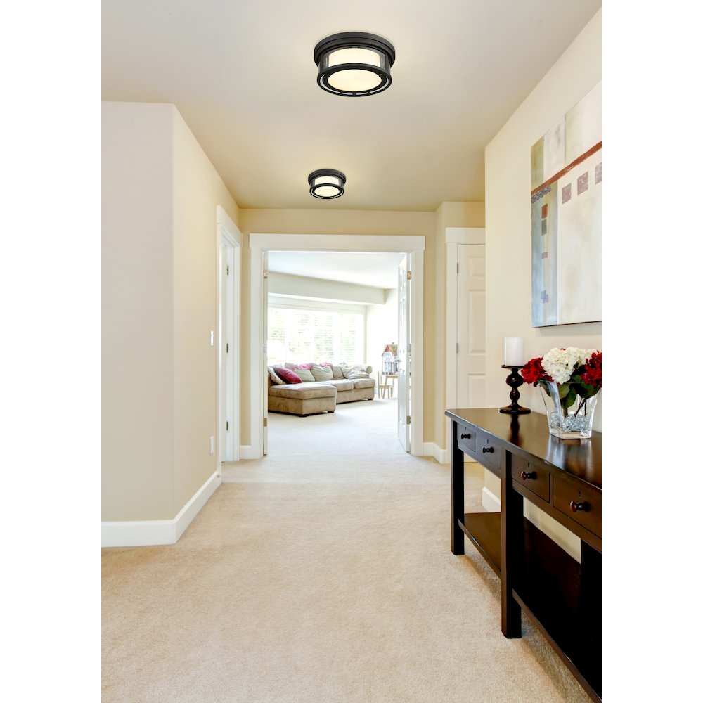 Z-Lite 2 Light Flush Mount. Picture 7
