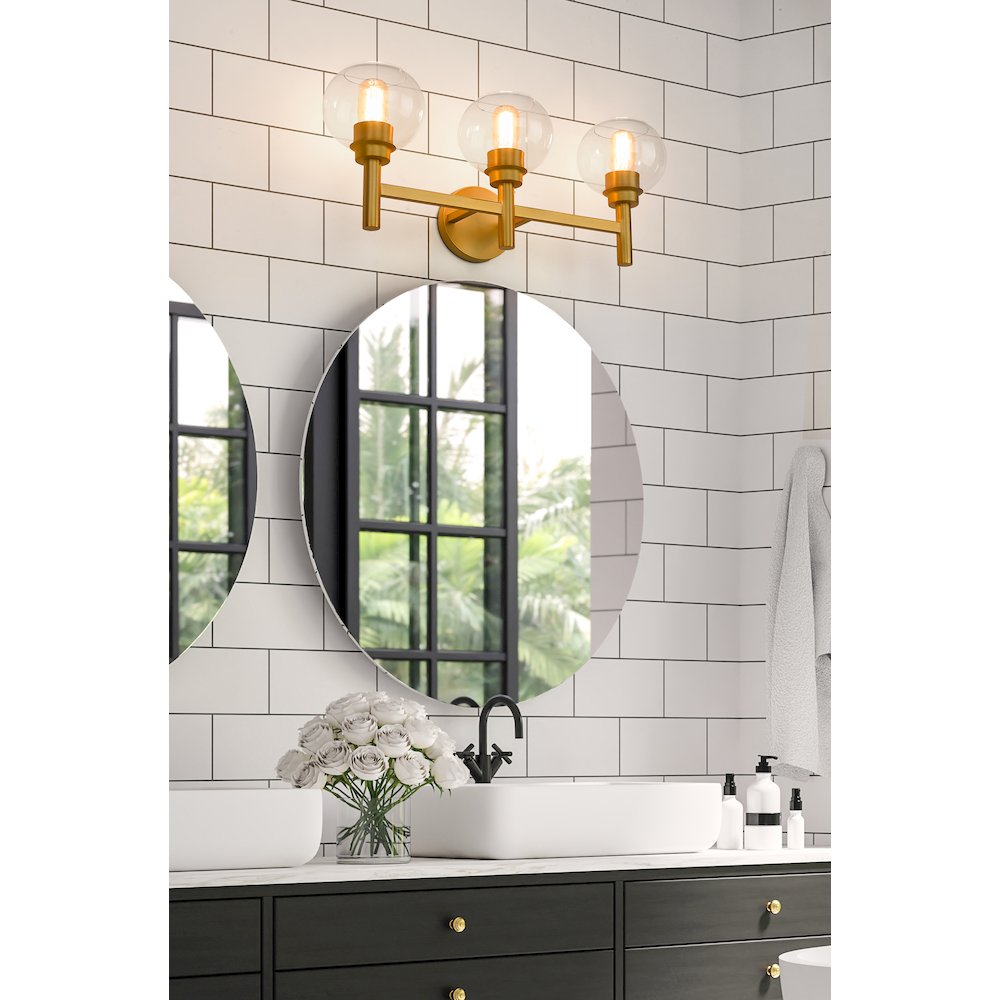 Z-Lite 3 Light Vanity. Picture 6