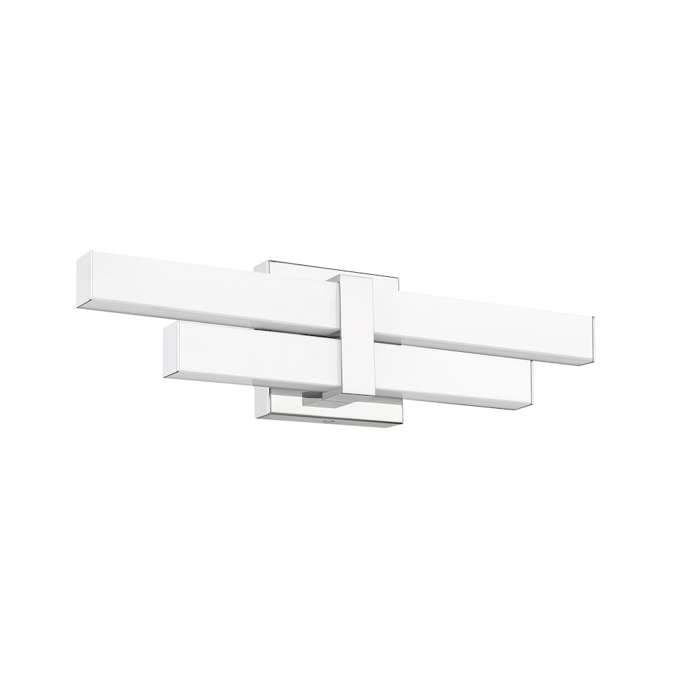 Z-Lite Zane 2 Light Vanity in Chrome  Frame Finish. Picture 5