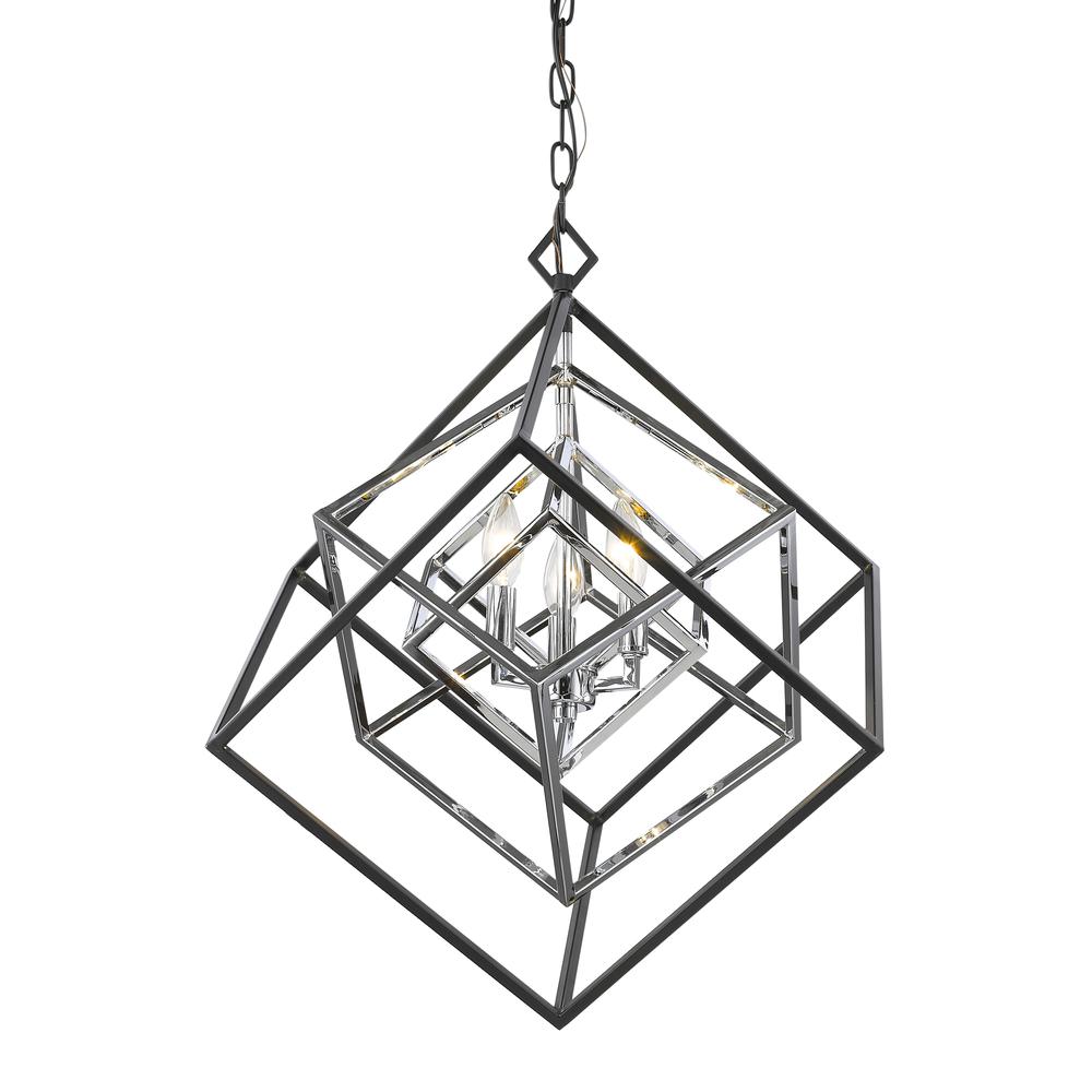 3 Light Chandelier. Picture 2