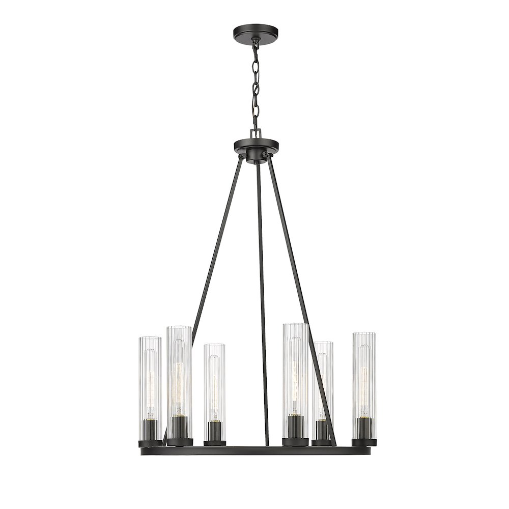 Z-Lite 6 Light Chandelier. Picture 2