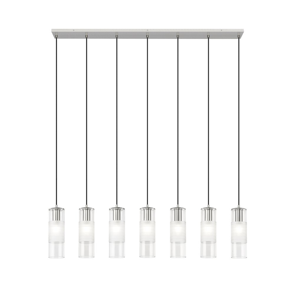 Z-Lite 7 Light Linear Chandelier. Picture 2