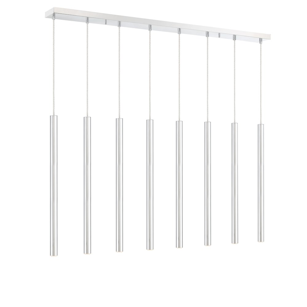 Z-Lite 8 Light Linear Chandelier. Picture 3