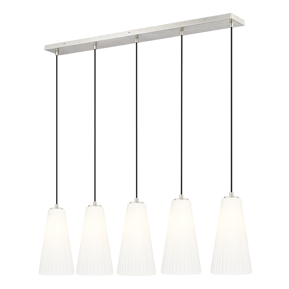 Z-Lite 5 Light Linear Chandelier. Picture 1