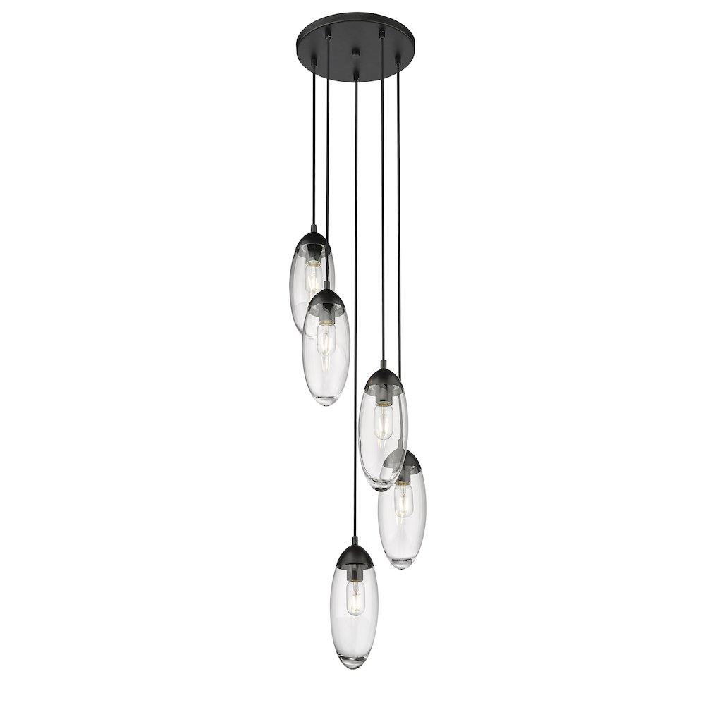 Z-Lite 5 Light Chandelier. Picture 3