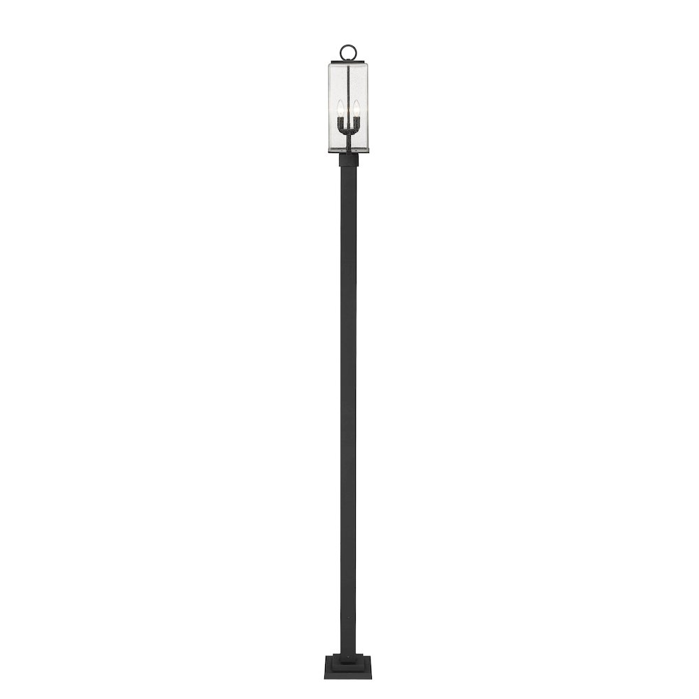 Z-Lite 2 Light Outdoor Post Mounted Fixture. Picture 2