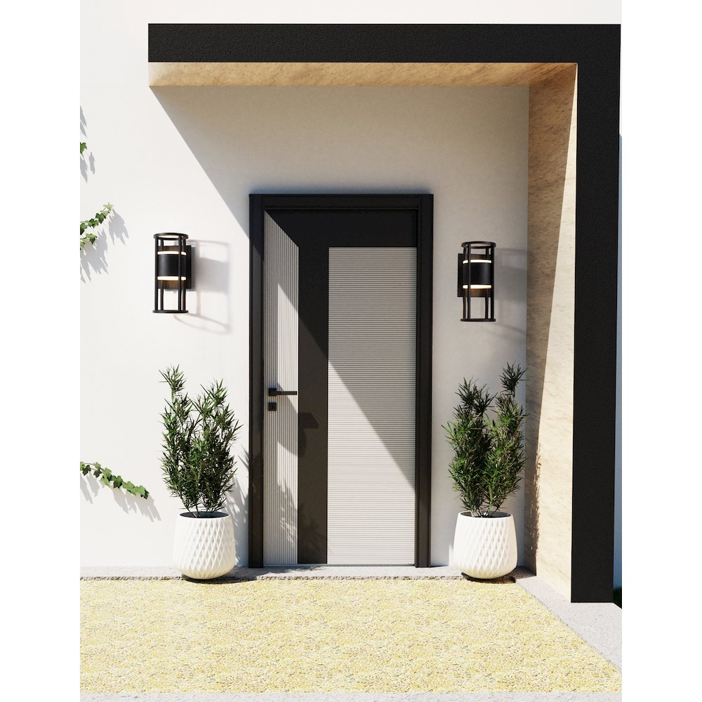 Z-Lite 2 Light Outdoor Wall Light. Picture 7
