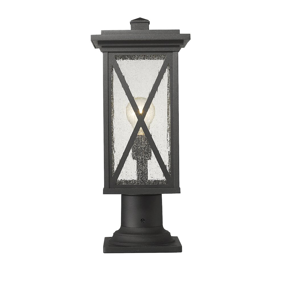 Z-Lite 1 Light Outdoor Pier Mounted Fixture. Picture 2