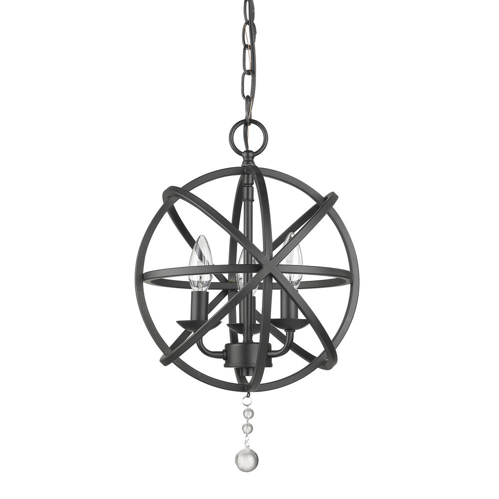 3 Light Chandelier. Picture 5