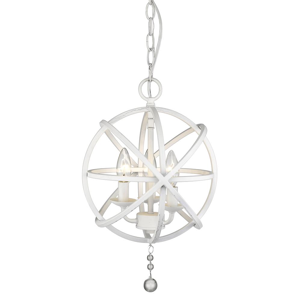 3 Light Chandelier. Picture 4