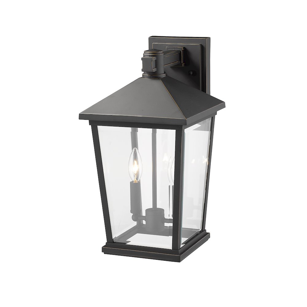 Z-Lite 2 Light Outdoor Wall Light. Picture 4
