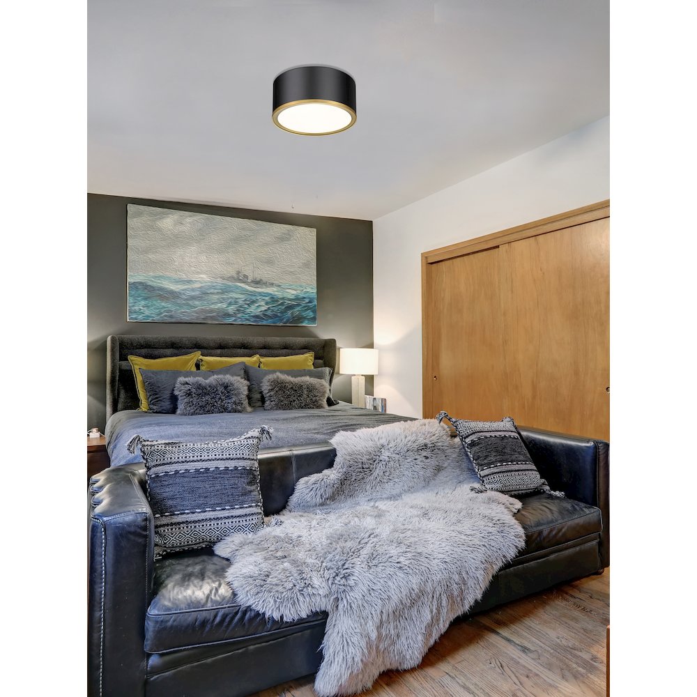 Z-Lite 2 Light Flush Mount. Picture 6