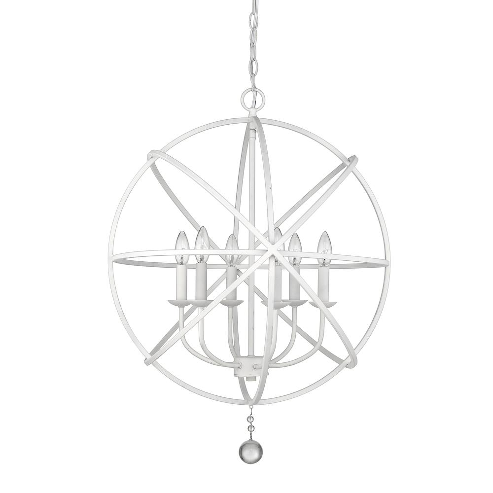 6 Light Chandelier. Picture 5