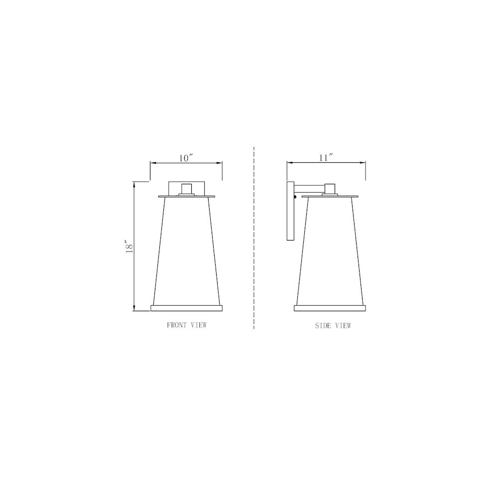 Z-Lite 1 Light Outdoor Wall Light. Picture 8