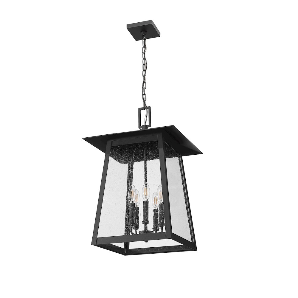Z-Lite 5 Light Outdoor Chain Mount Ceiling Fixture. Picture 5