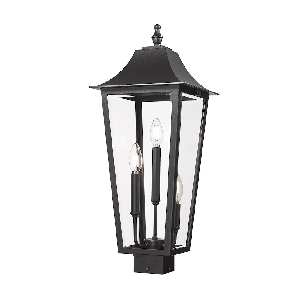 Z-Lite 3 Light Outdoor Post Mount Fixture. Picture 1
