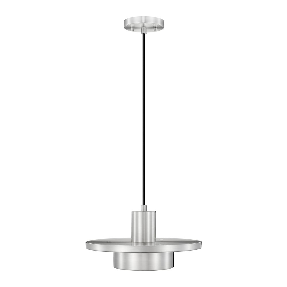 Z-Lite 1 Light Pendant, Brushed Nickel. Picture 2
