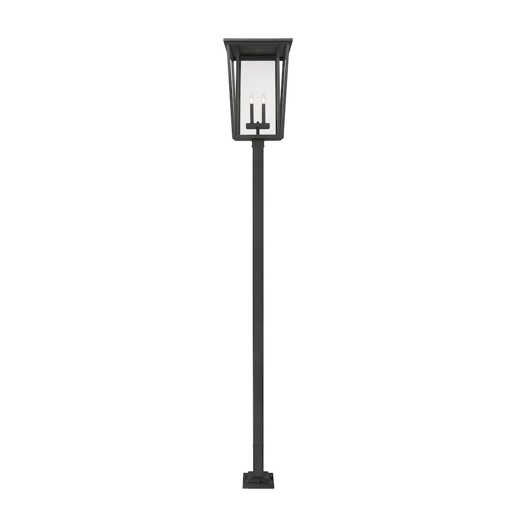 Z-Lite 4 Light Outdoor Post Mounted Fixture. Picture 2