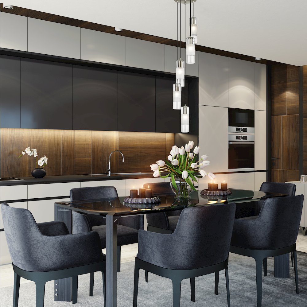 Z-Lite 5 Light Chandelier. Picture 7