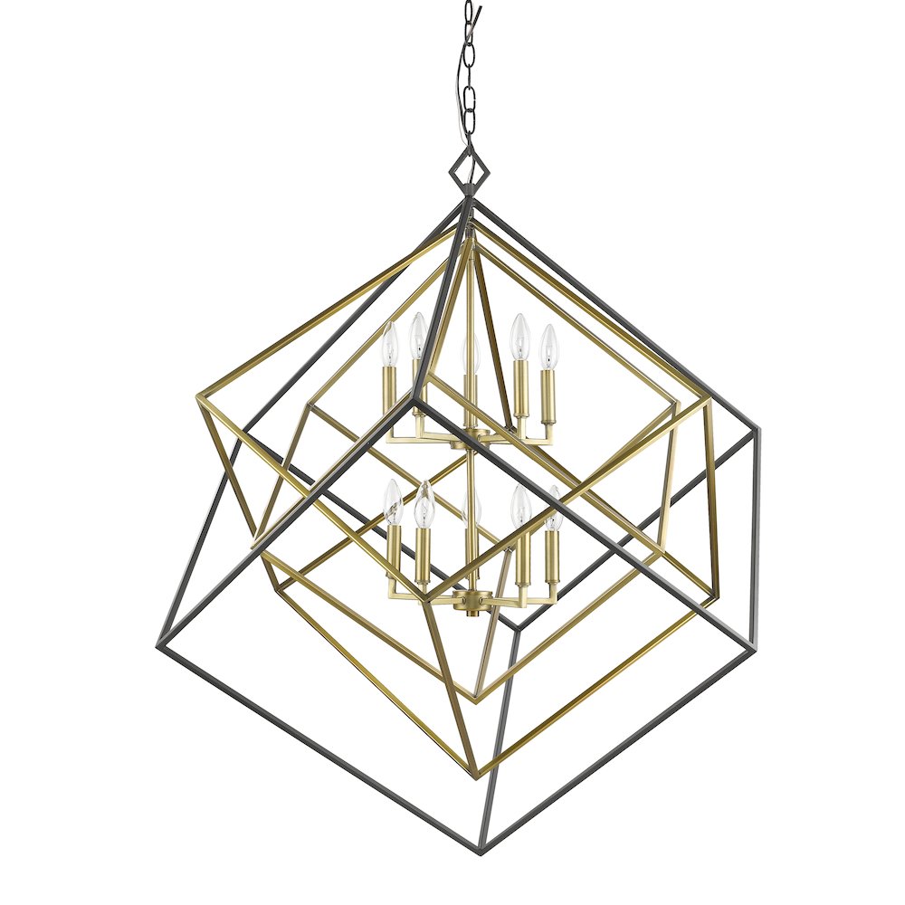Z-Lite 10 Light Chandelier. Picture 5