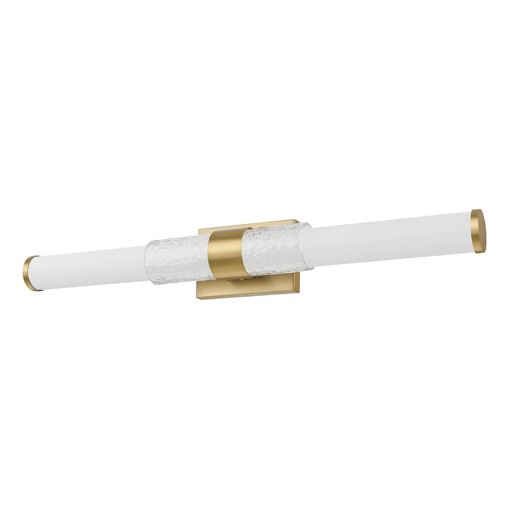 Z-Lite Egon 1 Light Vanity in Modern Gold color, Steel frame. Picture 5