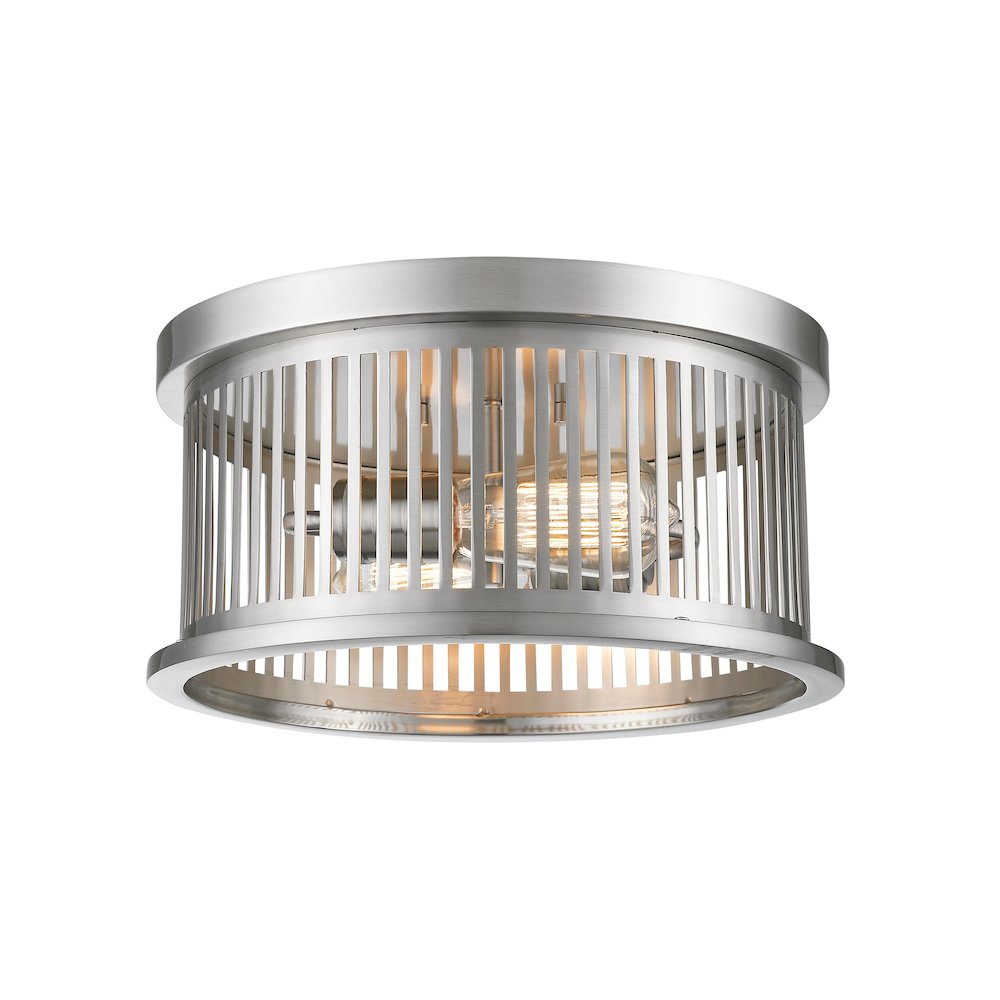 Z-Lite 2 Light Flush Mount. Picture 2