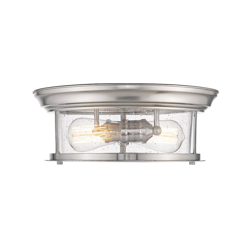Z-Lite 2 Light Flush Mount. Picture 2