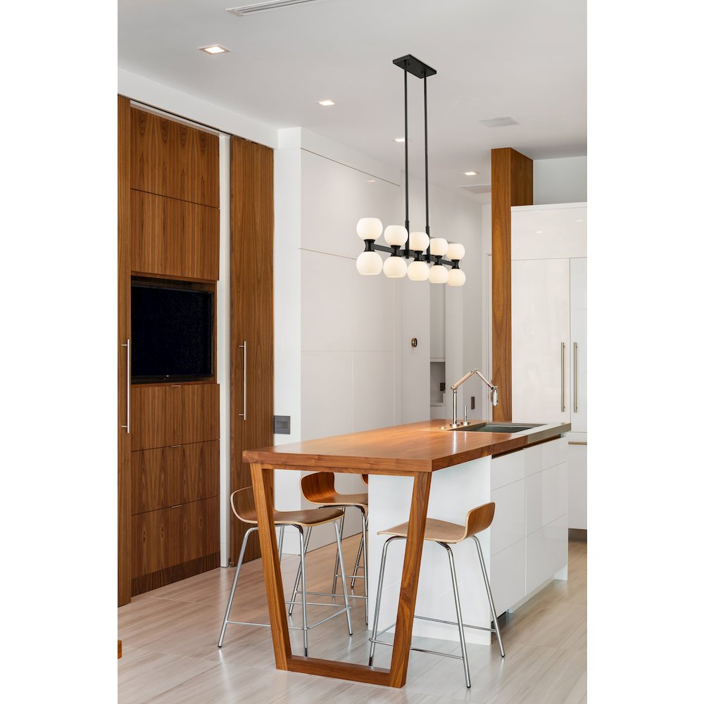 Z-Lite 10 Light Linear Chandelier. Picture 6