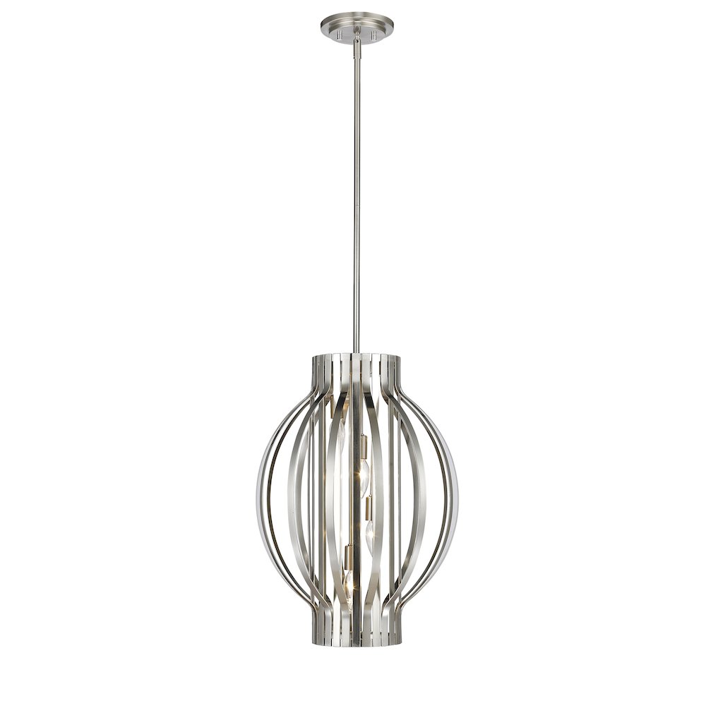 Z-Lite 4 Light Pendant. Picture 1