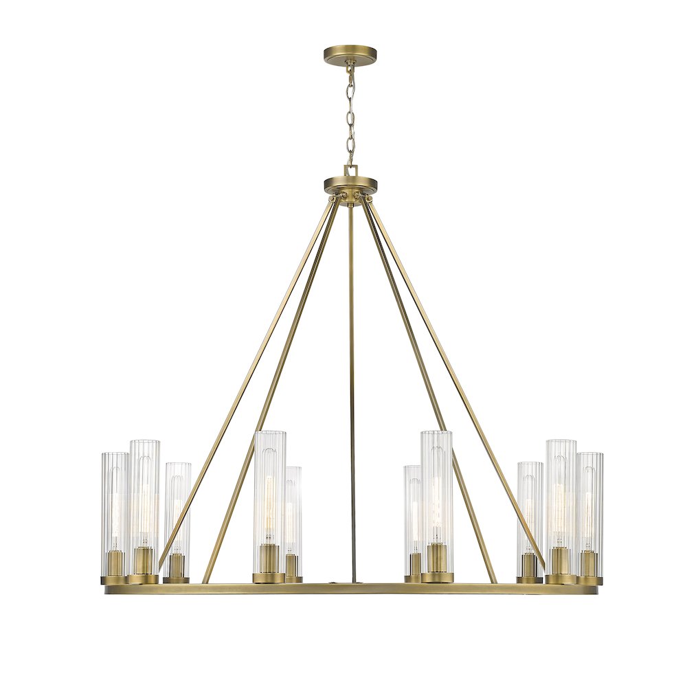 Z-Lite 10 Light Chandelier. Picture 2