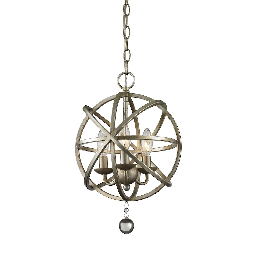 Z-Lite 3 Light Chandelier. Picture 1