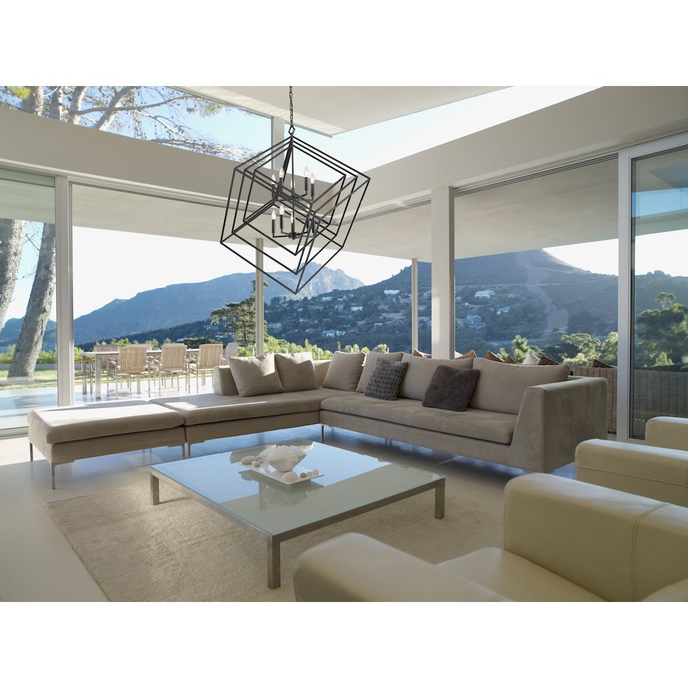 Z-Lite 10 Light Chandelier. Picture 6