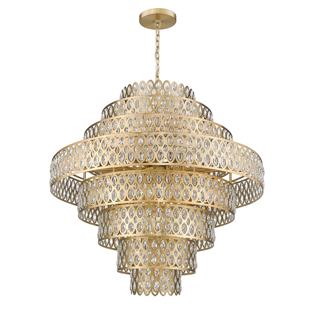 Z-Lite 25 Light Chandelier. Picture 5
