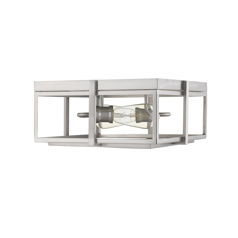 Z-Lite 2 Light Flush Mount. Picture 4