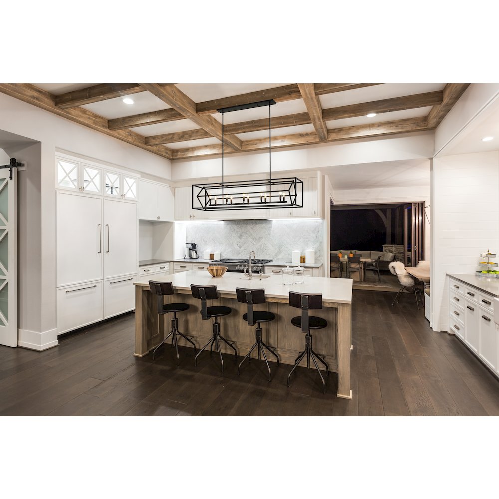 Z-Lite 10 Light Linear Chandelier. Picture 7