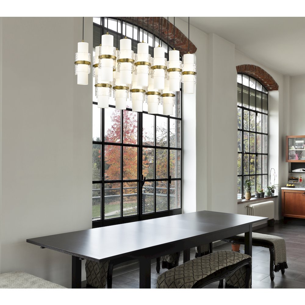 Z-Lite 17 Light Linear Chandelier. Picture 6