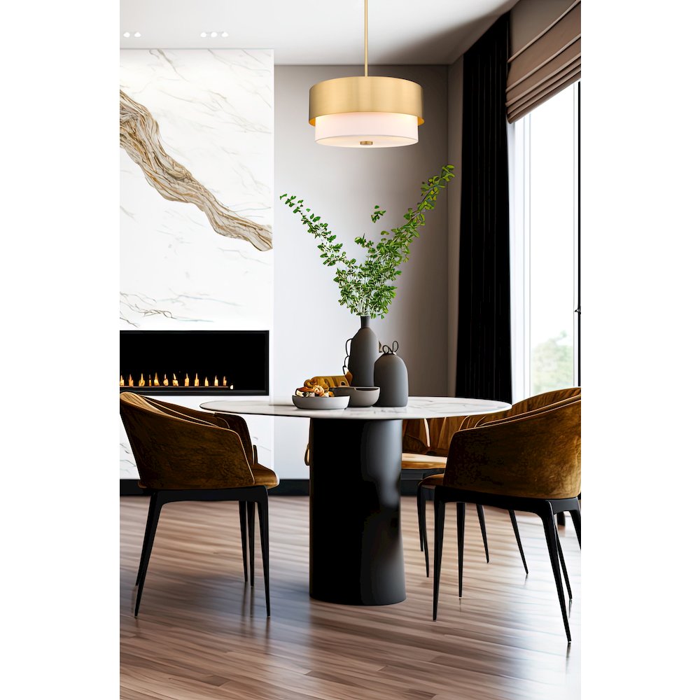 Z-Lite 3 Light Pendant. Picture 7