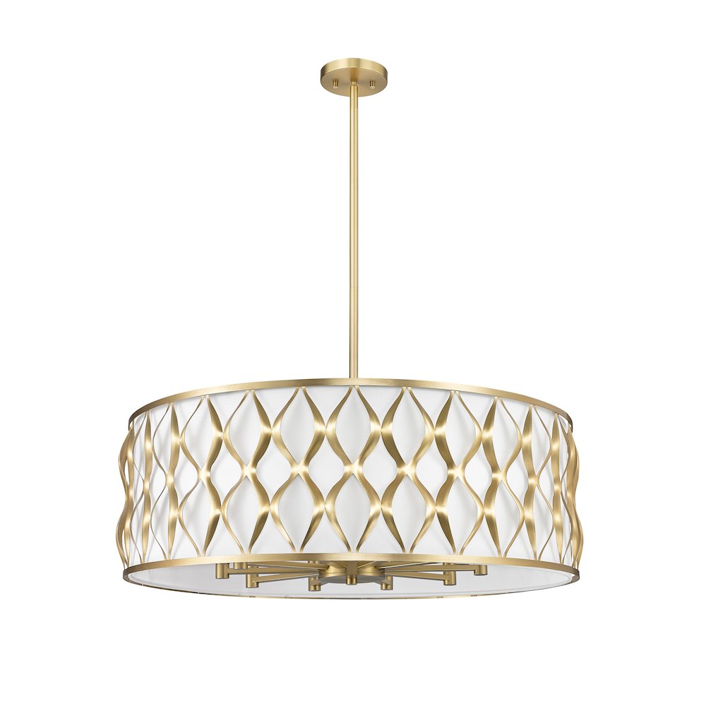 Z-Lite 10 Light Pendant. Picture 5