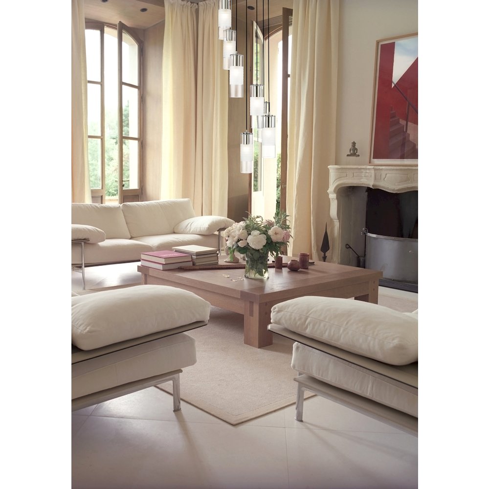 Z-Lite 7 Light Chandelier. Picture 6