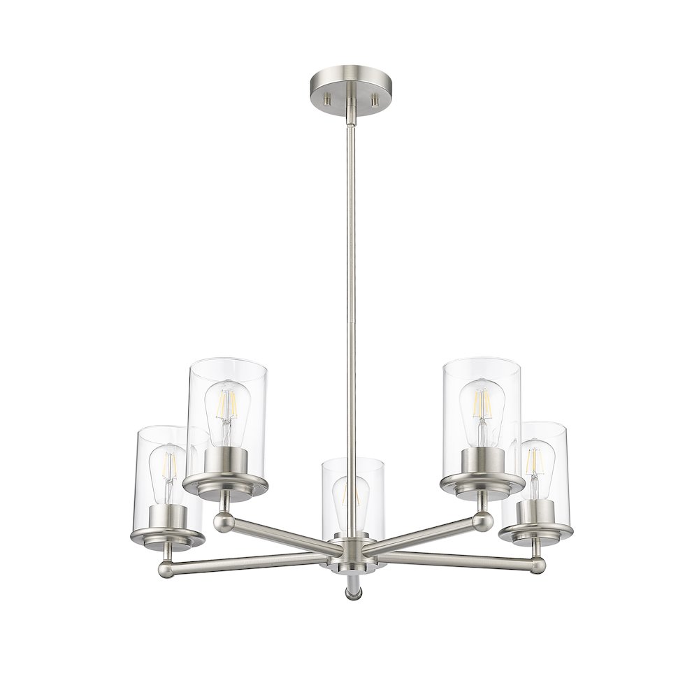 Z-Lite 5 Light Chandelier. Picture 5