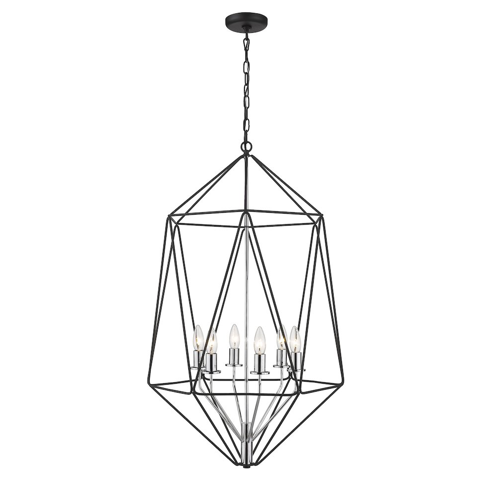Z-Lite 6 Light Chandelier. Picture 1