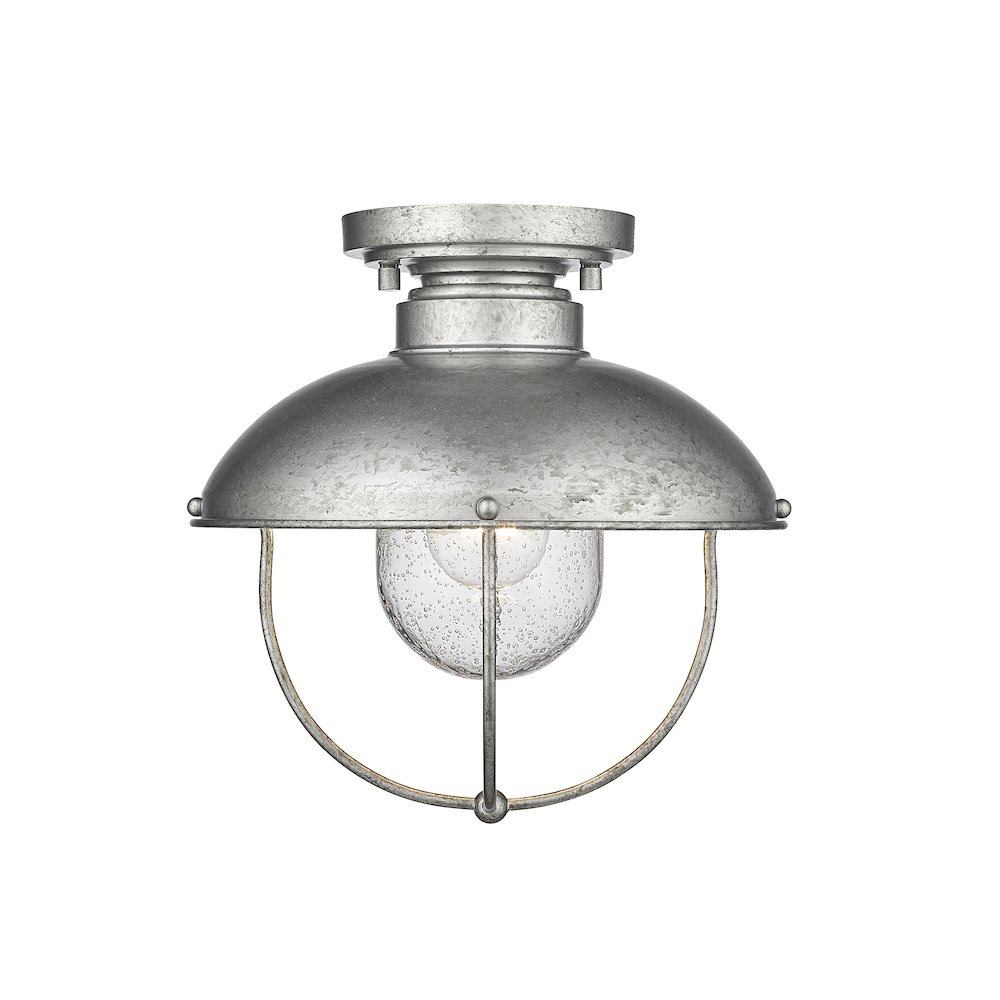 Z-Lite 1 Light Outdoor Flush Mount. Picture 2