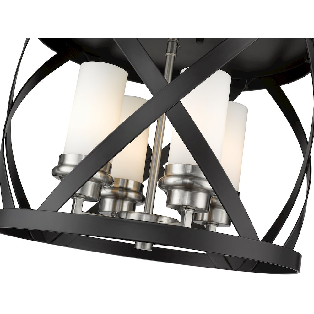 Z-Lite 4 Light Flush Mount. Picture 4