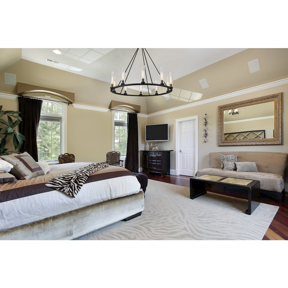 Z-Lite 10 Light Chandelier. Picture 7