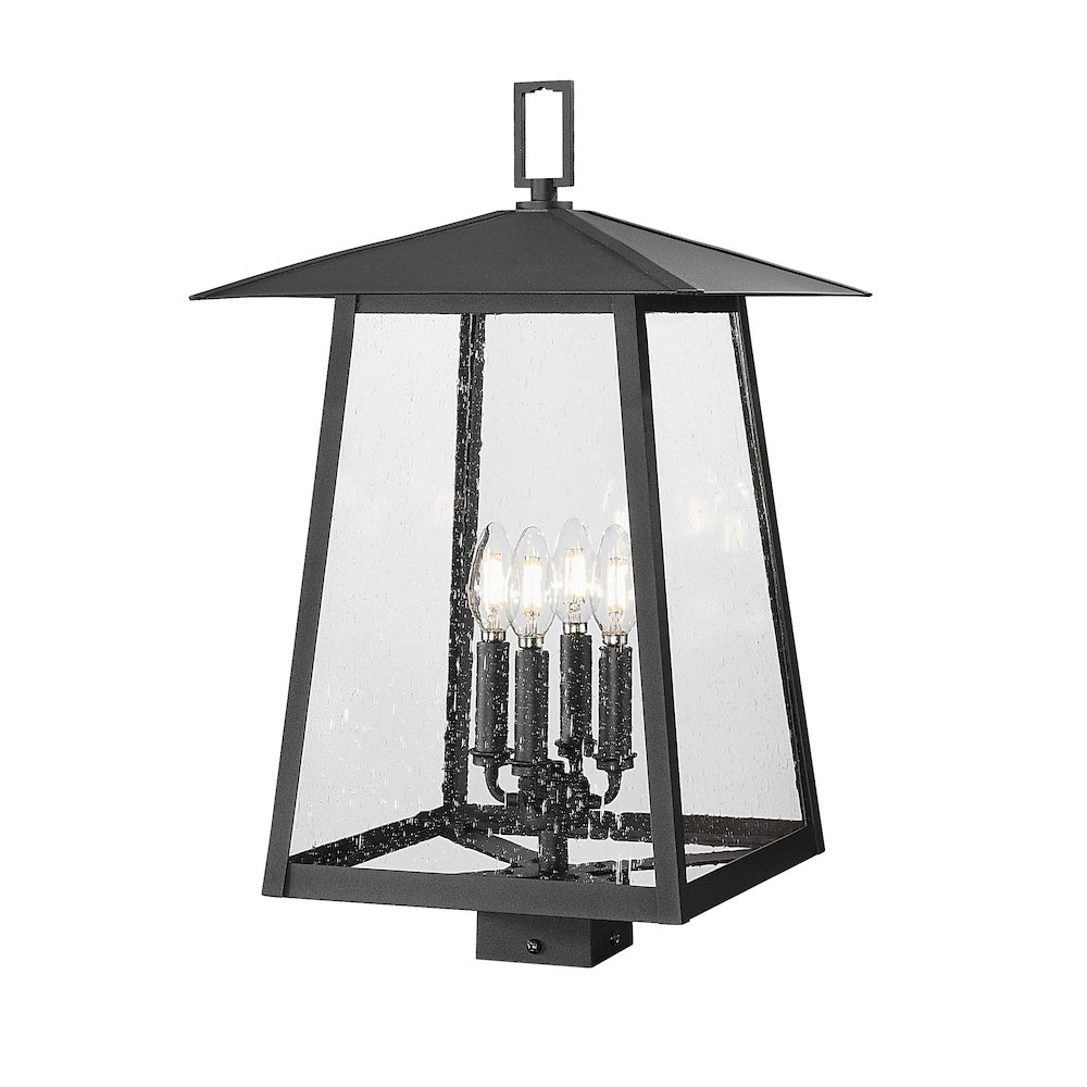 Z-Lite 4 Light Outdoor Post Mount Fixture. Picture 3