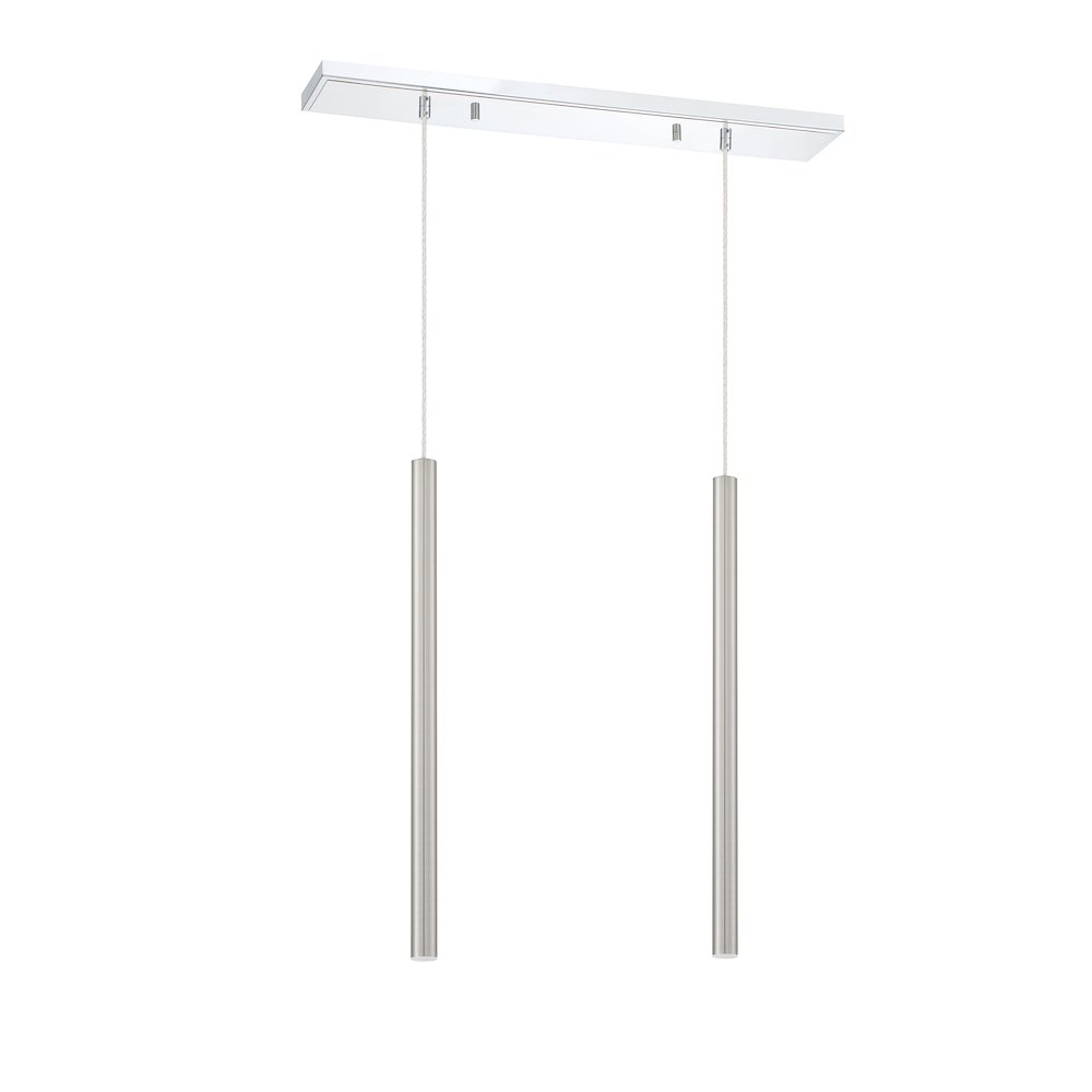Z-Lite 2 Light Linear Chandelier. Picture 5