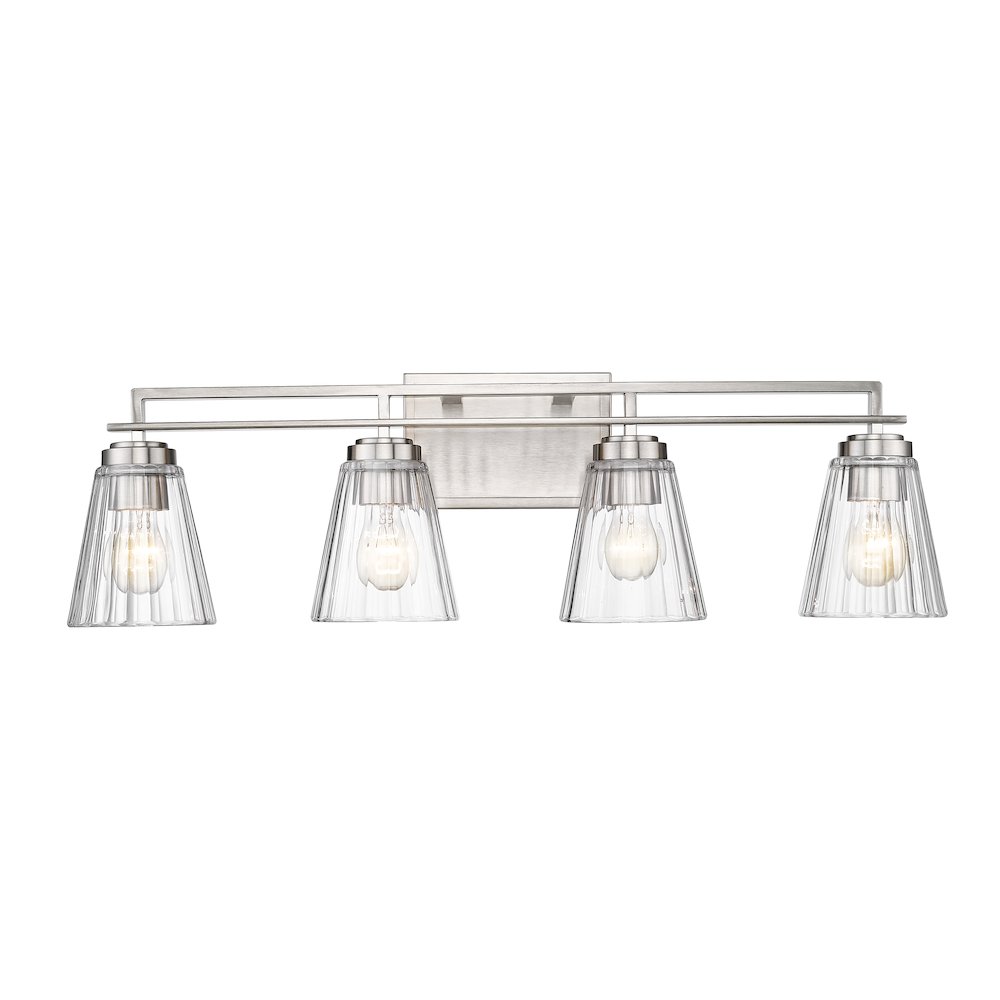 Z-Lite 4 Light Vanity. Picture 1