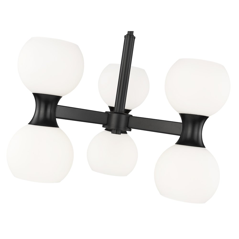 Z-Lite 6 Light Chandelier. Picture 4